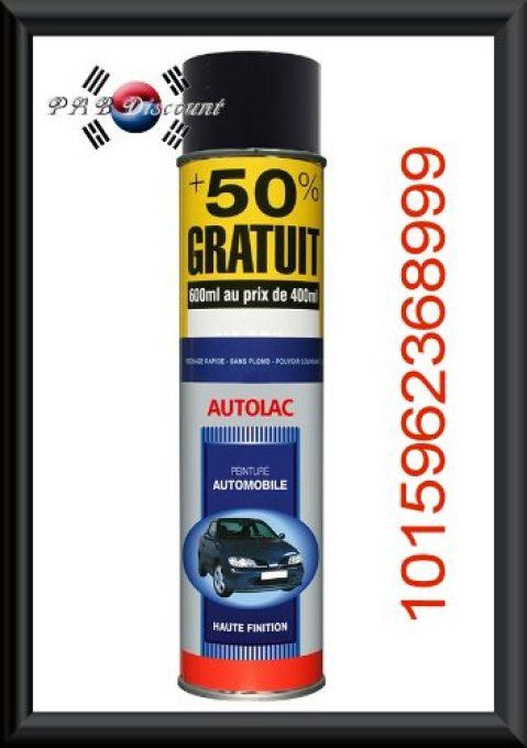 Peinture Auto en aérosol de 600ml