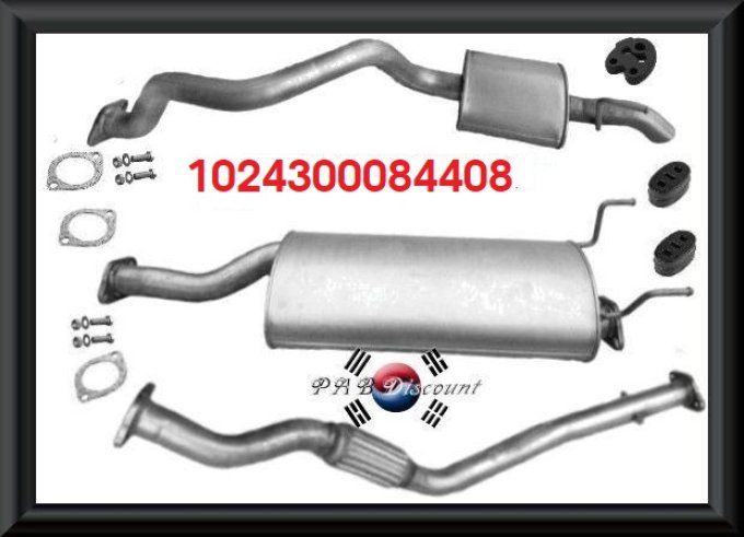 Ligne d'échappement pour Rexton 2.7XVT