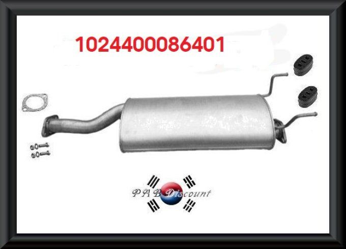 Ligne d'échappement pour Rexton 2.7Xdi 