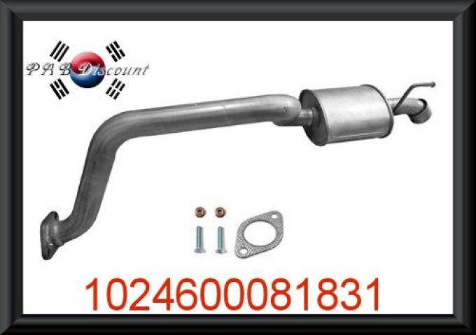 Ligne d'échappement pour Rexton 2.7XVT