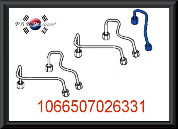 Tuyaux d'injecteurs  2.7 xdi et 2.0xdi Euro3