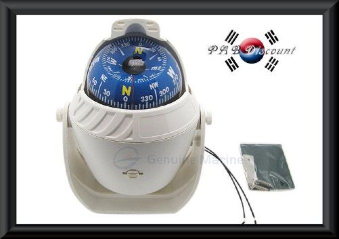 Compas pivotant à led