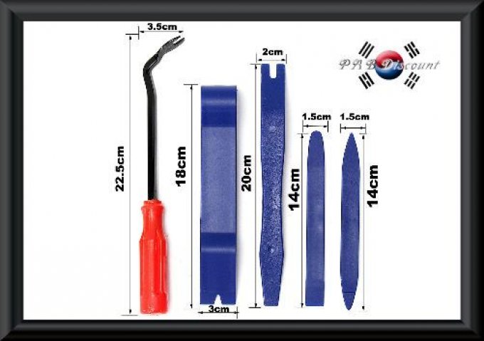 Outils de démontage des PVC et tableau de bord  1017833526392