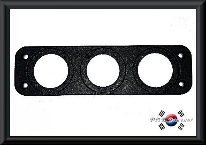 Platine de fixation pour accessoires prises 12v