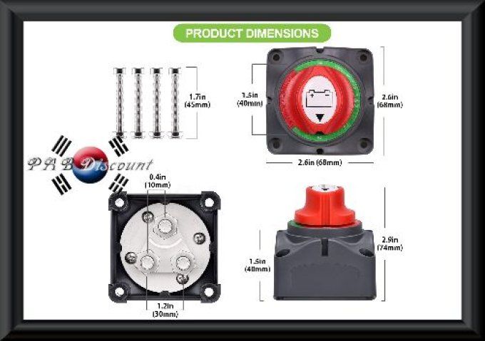 Répartiteur de Batteries 3 positions