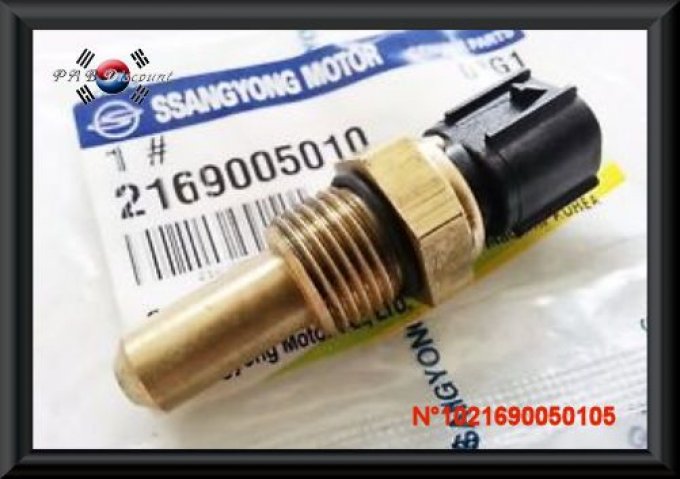 Sonde sur radiateur moteur pour Musso Musso-Sports et Korando2 (D+TD)